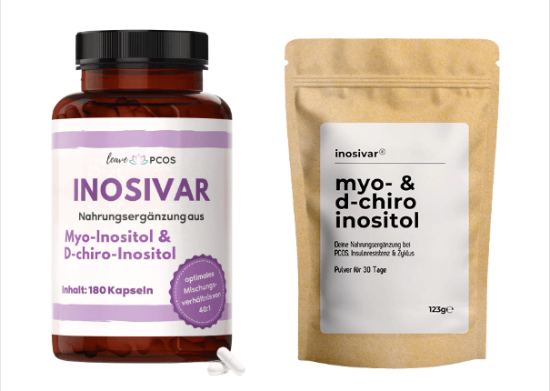 Inovisar Inositol Pulver und Inovisar Inositol Kapseln 